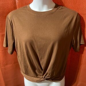 Knot waist t-shirt Sz XL